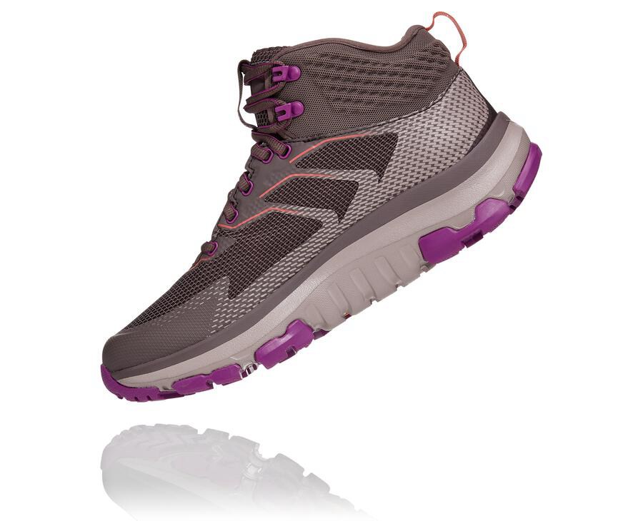 Sapatilhas Hoka One One Feminino Roxo - Toa Gore-Tex - 253-GXTCWH